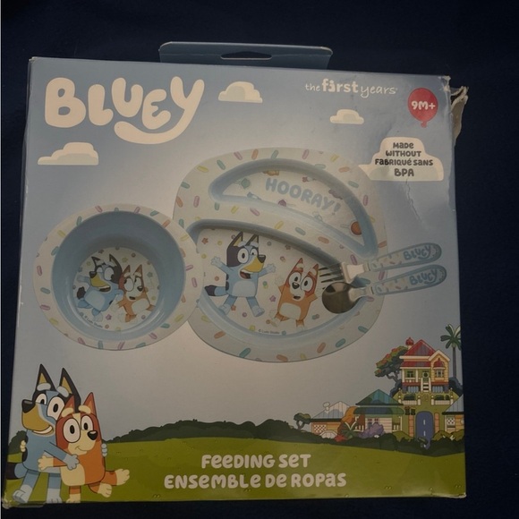 Bluey Feeding Set for Kids - Picture 1 of 5